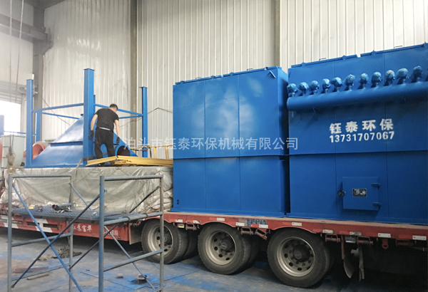 80袋脈衝除塵器 80袋脈衝除塵器